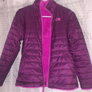 Girls north face jacket